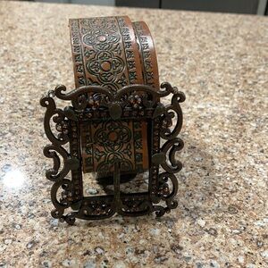 Genuine leather women’s belt